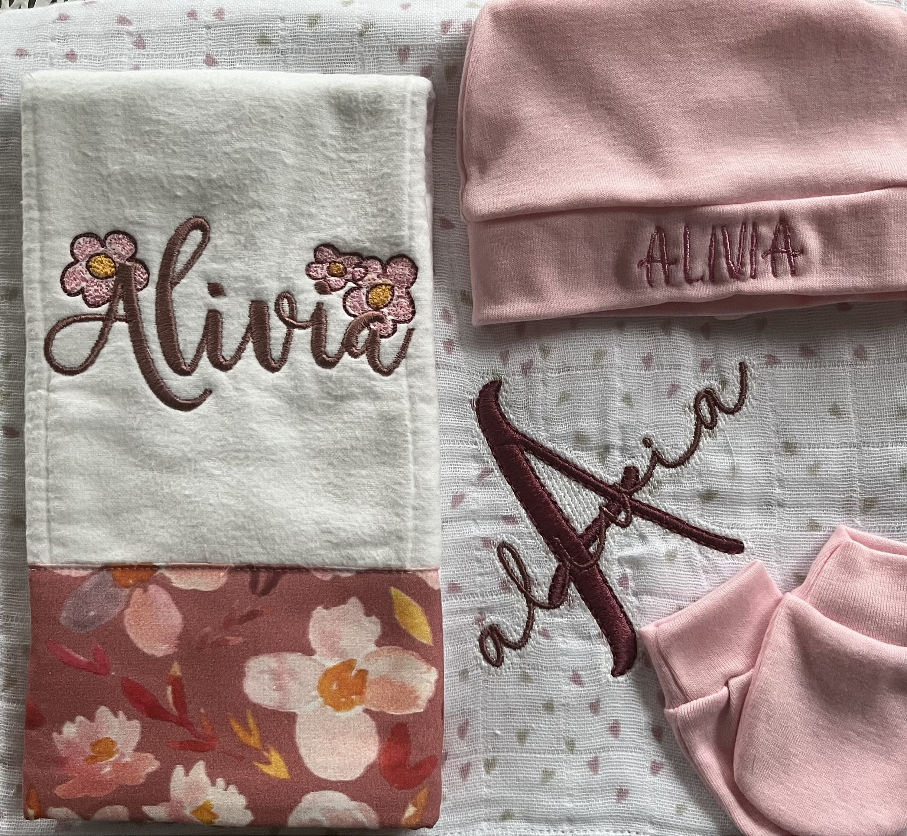 Customer photo for Flower - Embroidery design