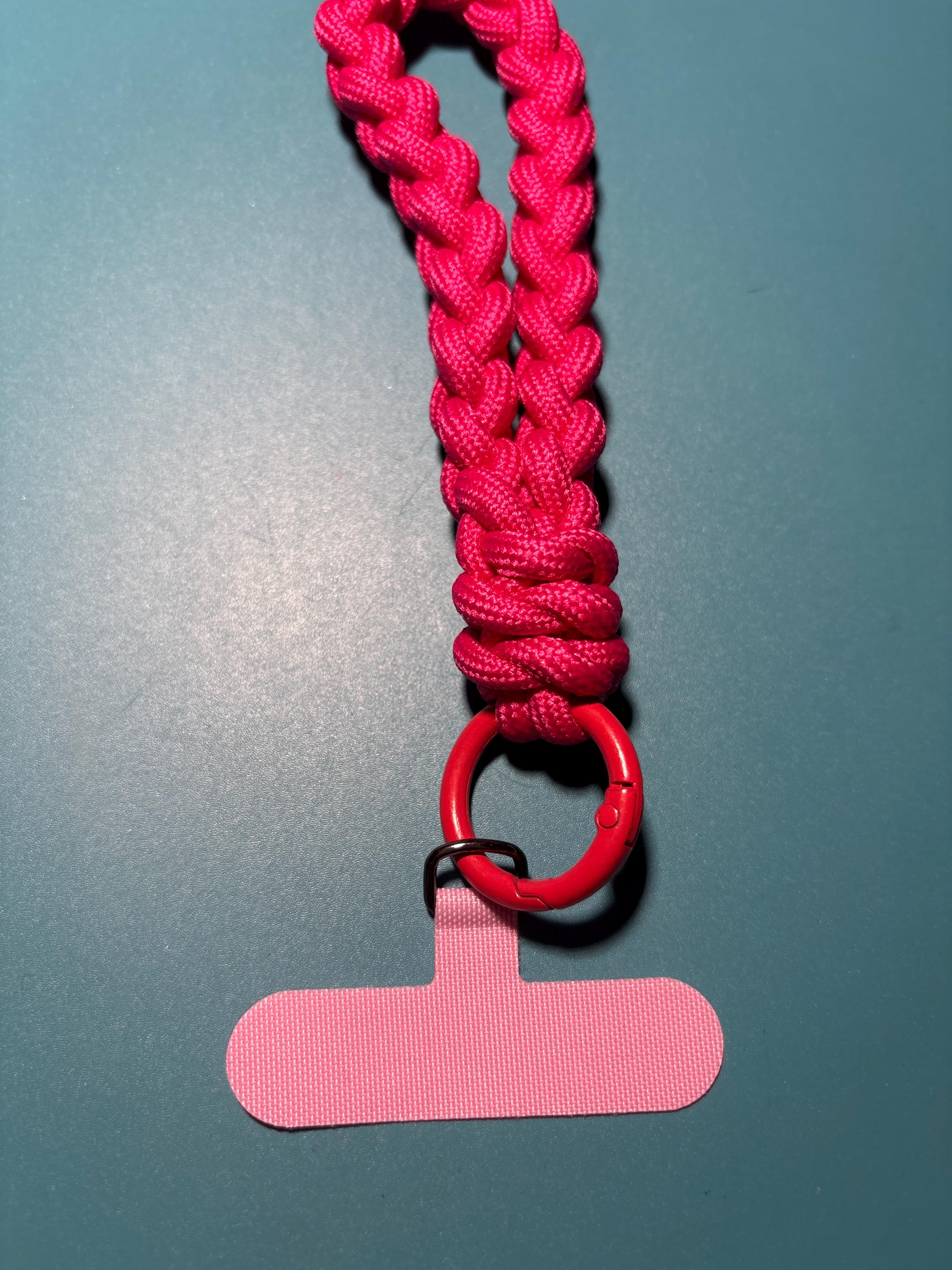 Handmade Phone Lanyard with universal phone connecting  pad