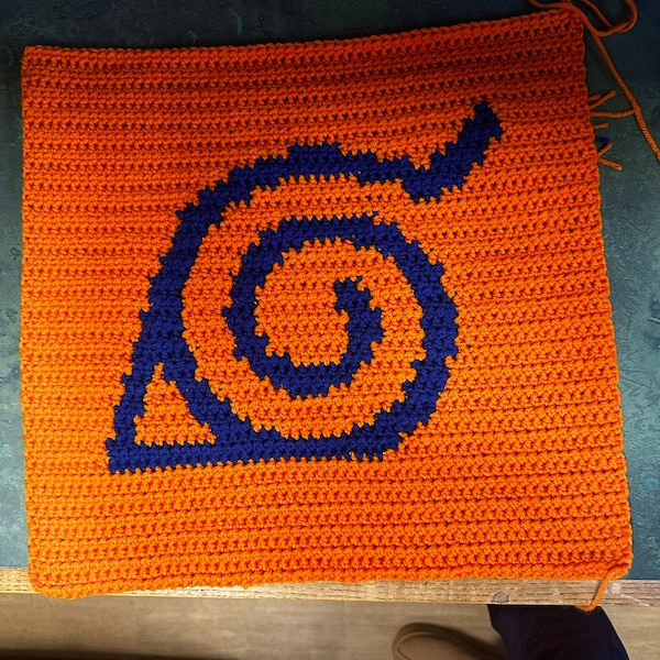 Akatsuki Crochet Pillow Pattern PDF Instant Download Etsy