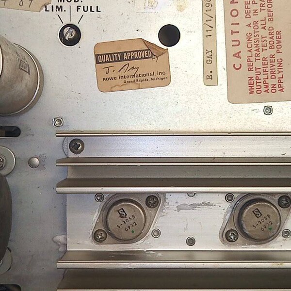 ROWE AMI JUKEBOX MANUAL PDF FREE DOWNLOAD visual data 7