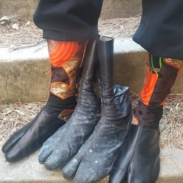 Rubber tabi deals boots