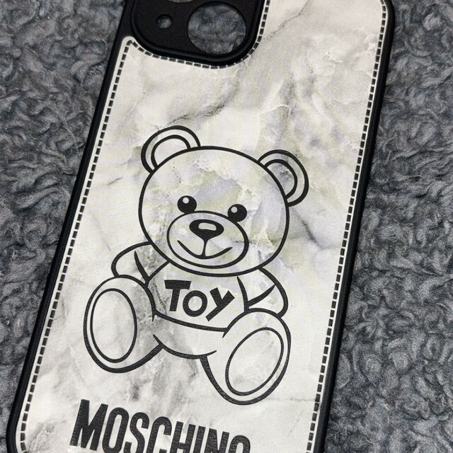 【美品】MOSCHINO bear iPhone case Moschino Teddy Bear Phone Case Used | Fitted Case/Skin