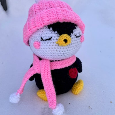 Penguin Crochet Pattern in English. Amigurumi Little Penguin Pattern ...