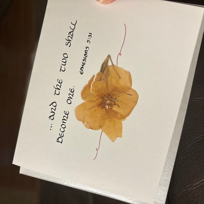 Christian Wedding Card Scripture Verse Card Bible Verse Card Wedding