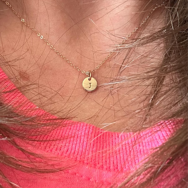 Dainty Initial Necklace