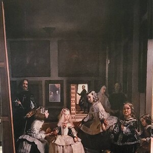 Diego Velázquez, Las Meninas (1656), Vintage Canvas Art Print