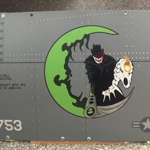 AC-130J Ghostrider Gunship Aircraft Nose Art Panel - Etsy