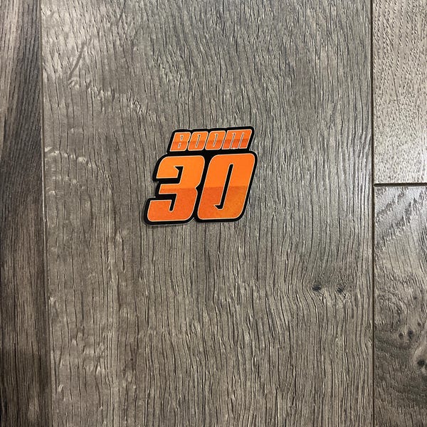 Custom Racing Racing Name Number Stickers Die-cut Waterproof Vinyl ...