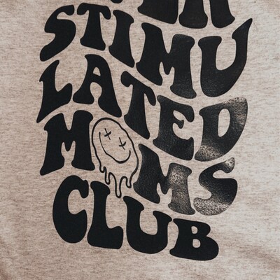 Overstimulated Moms Club SVG, Overstimulated Svg, Overstimulated Mom ...