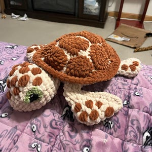 Sea Turtle Crochet Pattern Mathilda (PDF) | Realistic Amigurumi