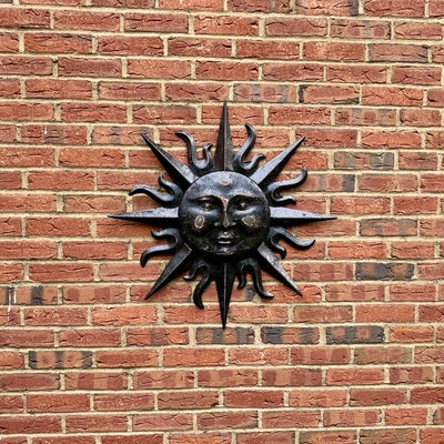 Black Large Metal Wall Art / Large Iron Wall Decor / Scrolled - Etsy