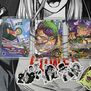 Roronoa Zoro OP12 - One Piece TCG Custom Alt Art Leader *foil