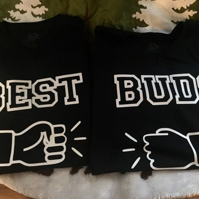 SVG Best Buds Fist Bump Mens Tshirt Svg Fist Bump Svg Friends Svg ...