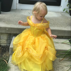Belle Dress / Disney Princess Dress Beauty and the Beast | Etsy