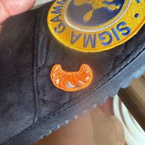 Patch Brodé Citrouille Halloween - Autocollant à Coudre Ou à Coller Pour Décorer Vêtements, Sacs - Motif Saisonnier - 3