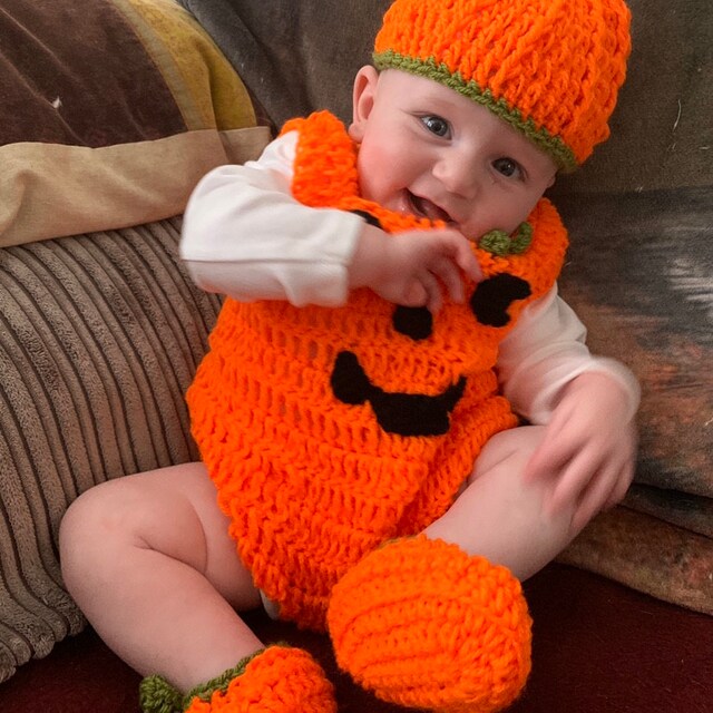 Combinaison Halloween Bébé - Barboteuse Avec Volants Et Motifs Floraux - Pour Nouveau-né Fille Et Garçon - Confortable Et Stylé