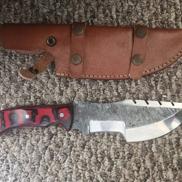 Premium Viking Bowie Knife - Handcrafted 1095 Steel Blade main image 1