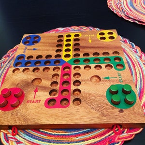  Logica Puzzles Art. Ludo - Pachisi - Board Game in