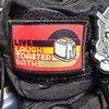 Live Laugh Toaster Bath Funny Morale Patch- Hook and Loop Custom Patch ...