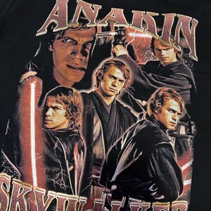 Anakin Skywalker Vintage Bootleg Tee: Classic Unisex Fit - Etsy