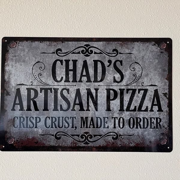 Custom Arch Top Steel With Rusty Edge Metal Sign - Etsy