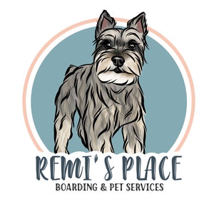Miniature Schnauzer Outline SVG/ Minimalistic Line Art SVG Dog Bundle ...