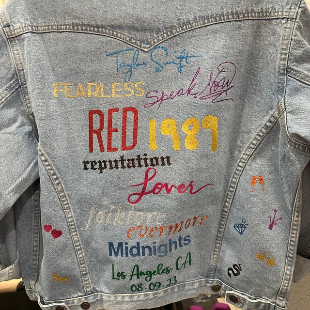 I design iron on patches from all the eras! All are inspired by some of  your favorite swift lyrics 💛 goes great with your eras outfit :  r/TaylorSwiftMerch
