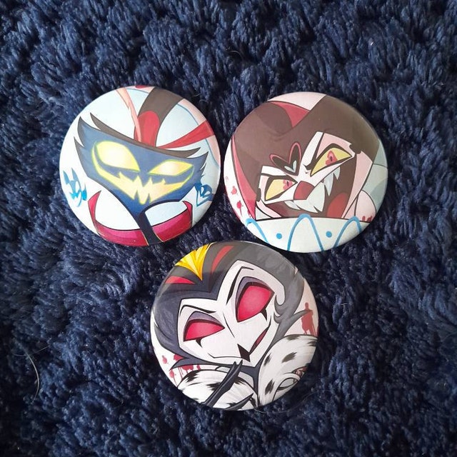 HELLUVA BOSS 38mm Pinback Badges - Etsy