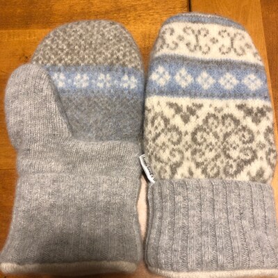 Custom Cashmere Fingerless Gloves / Wrist Warmers / Texting Gloves ...