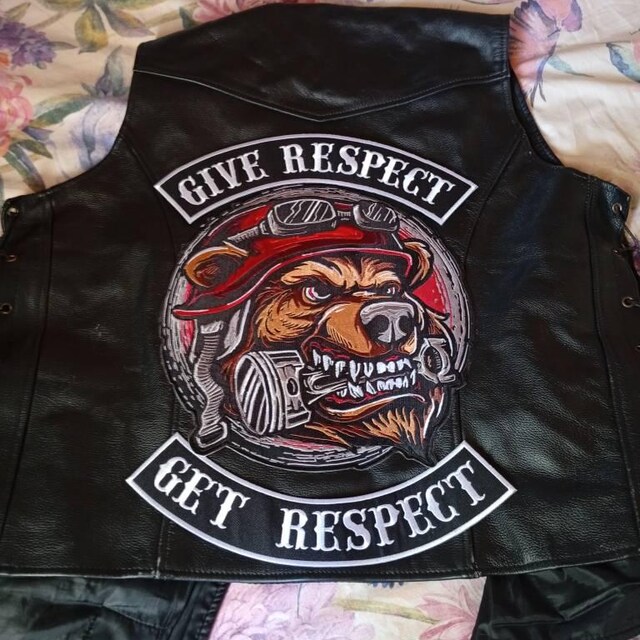 Wagner Patch Toppa Ricamata Personalizzata Per Giacca Da Motociclista Rocker Patch 13 Quot - Foto 4