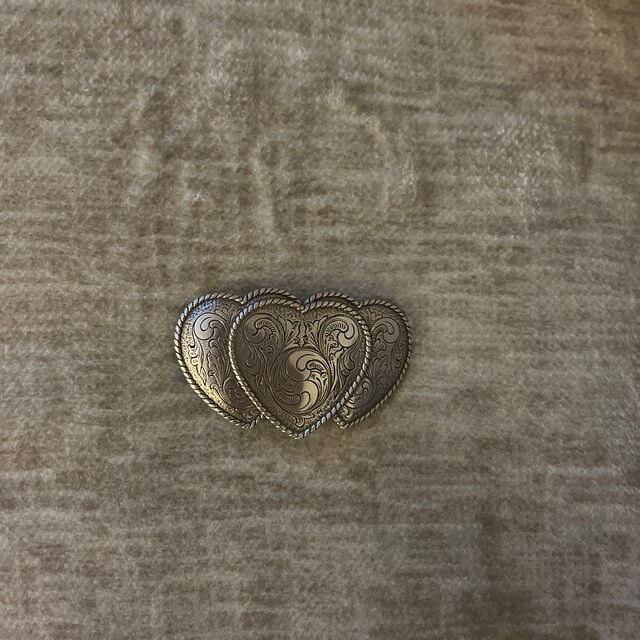 Three Heart Belt Buckle Old Silver Belt Buckle - Etsy Three Heart Belt Buckle Old Silver Belt Buckle - Etsy