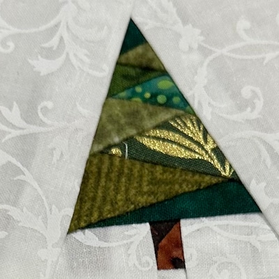 Geometric Christmas Tree Foundation Paper Piecing FPP Pattern PDF ...