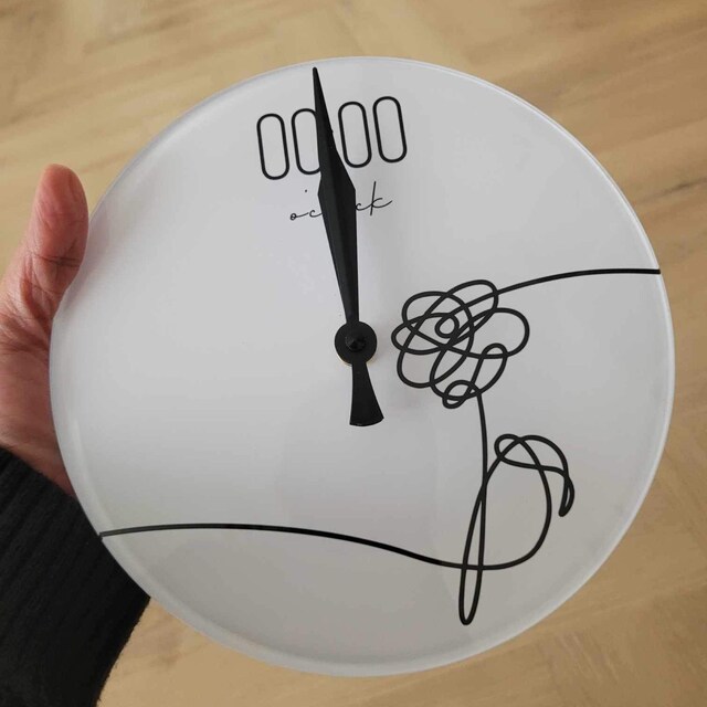 インテリア時計 BTS ACRYLIC CLOCK BTS Clock, Acrylic Wall Clock, Bangtan Sonyeondan Clock, Zero O