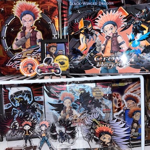 Crow Deck (90 Cards +36 Rare) +deckbox & Playmat Anime Orica - Etsy
