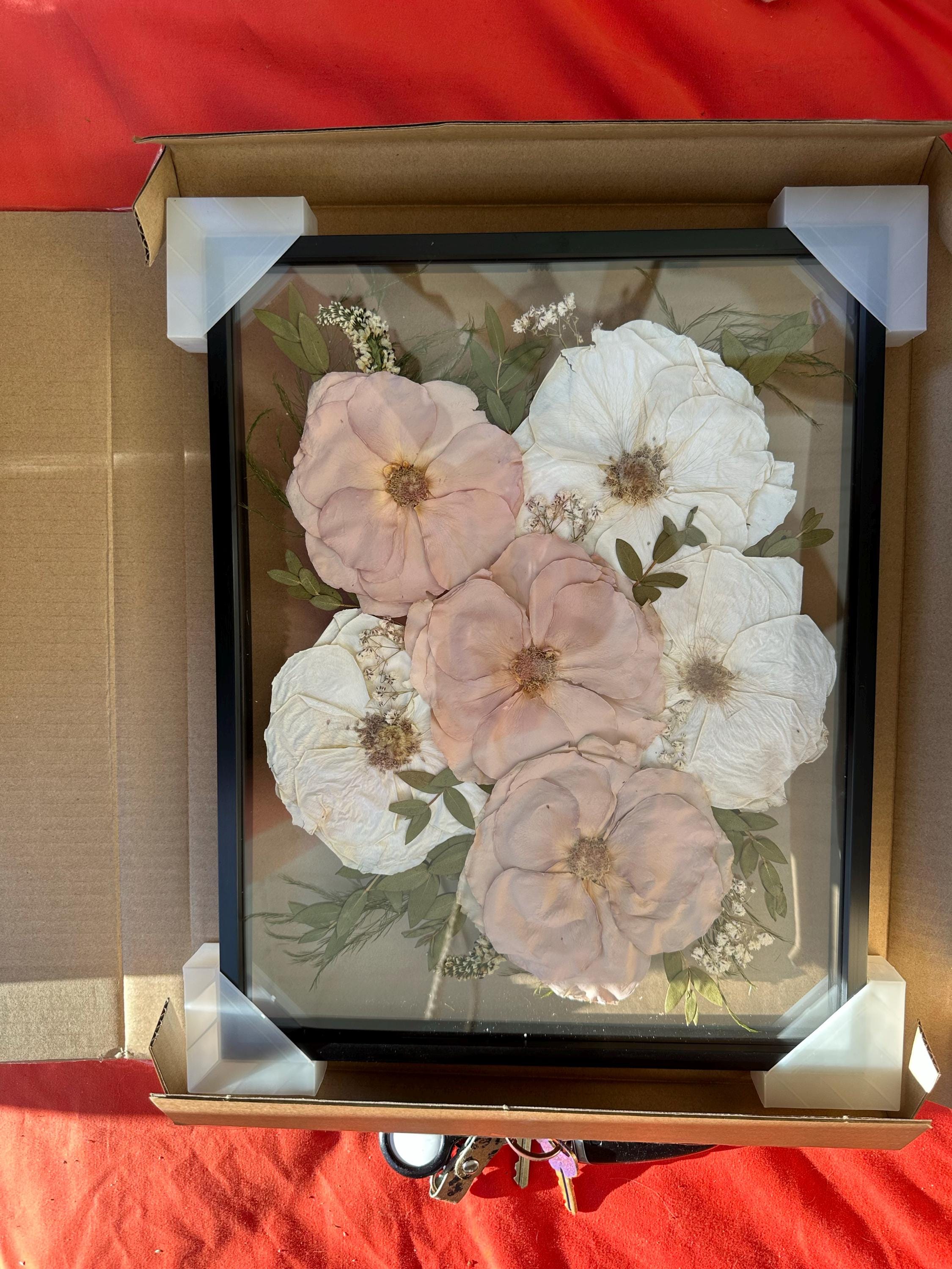 Preserved flowers from Holly's etsy review