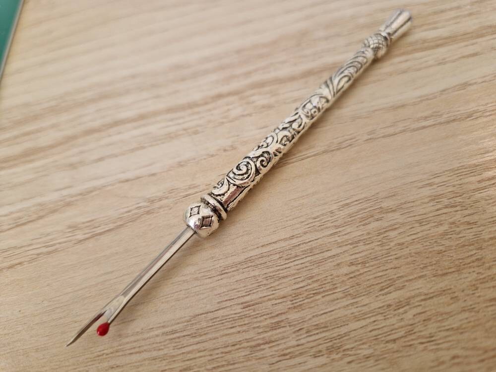 Elegant Metal Engraved Antique & Vintage Style Seam Ripper, Sewing Lovers Gifts, Gifts For Crocheters, Quilting Gifts, Sewing Supplies