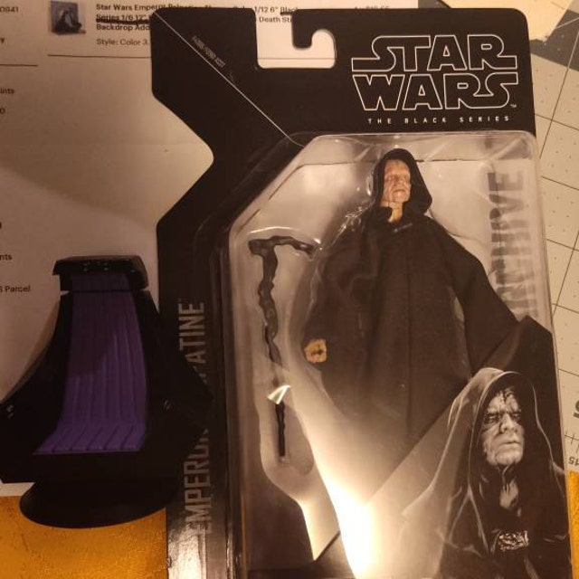 スターウォーズ ブラックシリーズ 1/12スケール パルパティーン皇帝