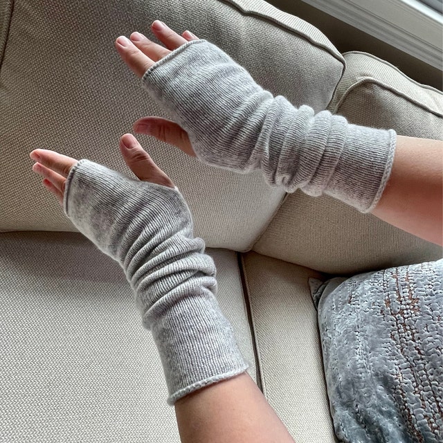 100% 4ply Cashmere Arm Warmers - Etsy