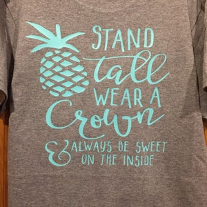 Download Stand Tall Wear A Crown SVG File. Cricut Explore & more ...