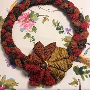 Knitting Machine Fall Pattern Bundle: Fall Wreath & Fall
