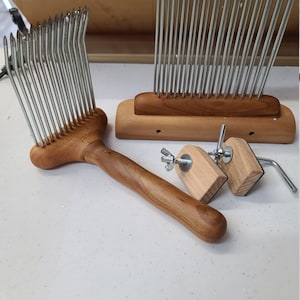 Hackle and Carding Comb. wool comb and blending hackle set 2 | Etsy