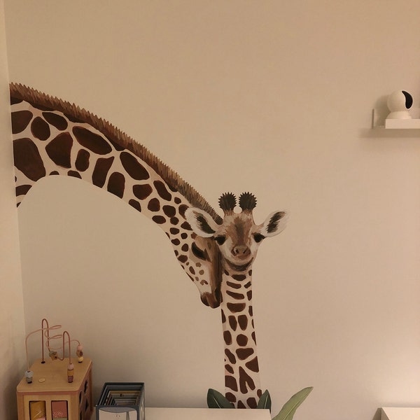 Safari Animals Fabric Wall Stickers: Life-size Jungle Nursery Decals - Etsy