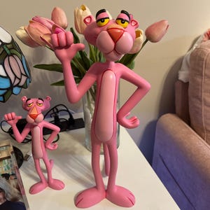 Pink Panther Figurine 12.9 Inches (33cm) - Etsy