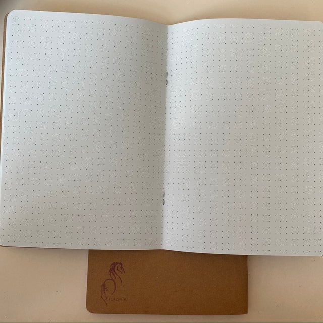 Dot Grid A5 Cahier Regular B6 Personal B6 Slim Notebooks 3 PACK