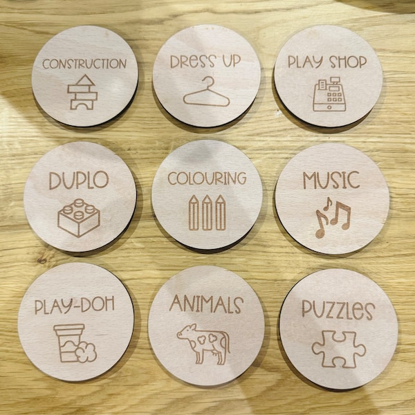 Personalised Wooden Toy Box Labels - Custom Trofast Storage Tags - Etsy