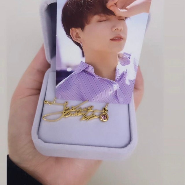 BTS JUNGKOOK Signature Necklace - Bts Jeon Jeong Guk