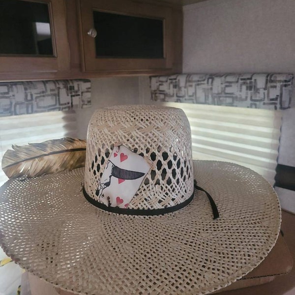 New! Ridge Feather Hat Band main image 1