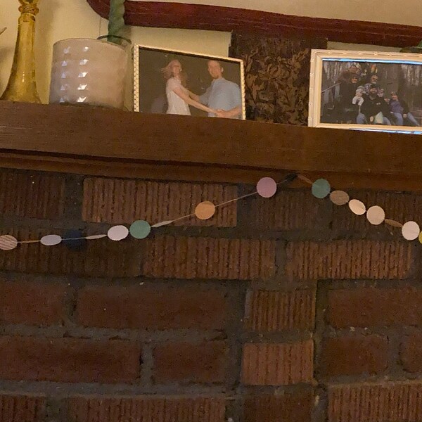 Recycled Paper Garland | Paper Party Decoration - Etsy
