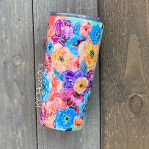 Watercolor Floral Clipart 24 Bright Branches Flowers Leaves | Etsy