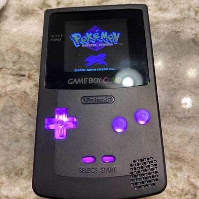 CUSTOMIZE YOUR OWN Gameboy Color Custom Gbc Backlit Rechargeable Mod ...